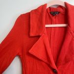Nic+Zoe Red Trench Coat Photo 7