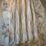 Madewell NWT Column Maxi Skirt 100% Linen Olive Surplus - slit seam needs repair Photo 11