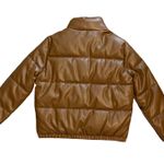 Brown Puffer Jacket Size L Photo 1