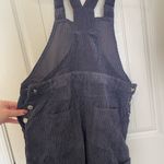 Style Rack Navy Blue Corduroy Overalls Photo 3