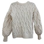 1. State  Ivory Cable Knit Sweater Photo 7