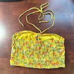 Wild Fable  Fruit Themed Crop Top Bralette Size Small Yellow Photo 4