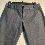 Banana Republic  Sloan Black Straight Capri Leg Pants SZ 0 Petite Trousers Formal Photo 5