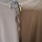 Athleta Navy Blue Lined Boot Cut Draw String Size 10 Windbreaker Comfy Pull On Photo 2