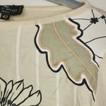 ETRO Milano wool and silk floral sweater Green Size 8 Photo 2