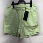 Alphalete  Athletic Shorts Light Green Sweat Shorts Drawstring Pockets Size M Photo 0