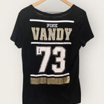 PINK - Victoria's Secret Victoria’s Secret Pink Vandy Vanderbilt Medium Bling Top Photo 0