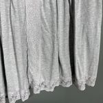 Woman Within Gray Lace Trim Cottage Boho Top - 26/28 (2X) - Women's Plus Size Photo 2