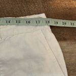 Charter Club Weekend Womens Linen Patch Pocket Casual Cropped Pants White XL Photo 8