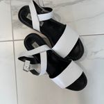 Steve Madden Holly Stripe Leather Platform Sandals Photo 3