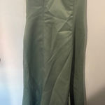 Chic Green Halter Bridesmaid Dress Size undefined Photo 0