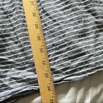 Anne Klein grey and white striped sleeveless dress with pockets size 6 Photo 6