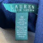 Lauren Ralph Lauren Women's 3X Knit Blazer Jacket Gold Crest Navy Blue Size undefined Photo 5
