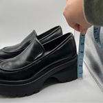 Michael Kors NWOB  Women's Shoes Shiloh Leather Loafer Black Chunky Sole 9.5M Photo 1