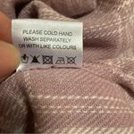 Pink Lily  Plaid Mini Skirt Fleece / Wool Type Soft Pink Winter Size XL NWT Photo 6