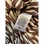 Open Edit  Striped Blouse Balloon Sleeve Boat Neck Lightweight ￼ Photo 6