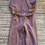 Aritzia Mauve Pink Sweatfleece Set Photo 0