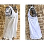 Bosofibella Tennis Top Large White Sleeveless Pickleball Golf Abstract Trim Size undefined Photo 5