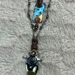 Treska Urban Renewal Collection Tiered Necklace Blue Photo 0