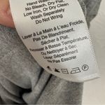 Babaton  The Group Aritzia Grey Jersey Knit Tie Dress Womens L Casual Minimalist Photo 6