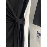 CHAPS Stylish Black and White Dress - Size M Photo 1