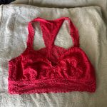 Aerie  Deep Red Lace Bralette Photo 2