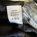 L'Academie NWT L’Academie Black Wool Blend Trench Coat Size Large Photo 8