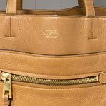 Vince Camuto ELVAN-TO Pebbled Leather Tote in Walnut Brown Large Photo 2