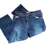 st. john's bay stretch blue denim cotton spandex jeans casual comfortable summer Photo 0