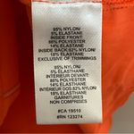 Lole Women’s  Athletic Running Tank‎ Top With Pocket Orange & White Size Small Photo 5