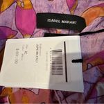 Isabel Marant Jupe Milendi Pink Floral Print Ruched Mini Skirt Sz 42 / US 10 NEW Photo 6