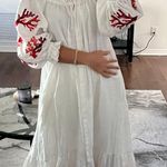 Lee Saint-Tropez White Dress With Embroidery -  Pfayfer Photo 1