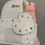 Juicy Couture NWT  White Mini Backpack Photo 3