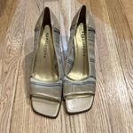 Apostrophe  Vintage Mesh Leather Heels - Woman's Size 8.5 Photo 1