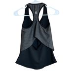 Pearl Izumi Black and Gray Cycling Racer Back Tank Top Photo 1