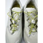 HOKA Transport Shoes Womens 8.5 Beige Lime Quick Lace Vibram Sole White Photo 3