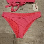 Jessica Simpson 💕💕 Glitter Bomb Bikini ~ Pop Pink Medium M NWT Photo 3