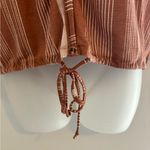 Liberty Love  Pink Striped Peasant Top Size Large Photo 2