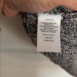 Talbots Gray Short Sleeve Linen Sweater Top Photo 3