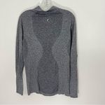 Zyia  Active Fog Performance 1/4 Zip Pullover Sweatshirt Gray Long Sleeve Photo 6