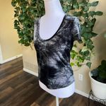 American Eagle  Velvet Tie Dye Short Sleeve Shirt | small Photo 3