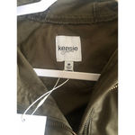 Kensie NWT  jeans Green Utility Jacket M Photo 2