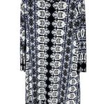 Ivanka Trump Navy Black White Sheath Dress Medium EUC Photo 3