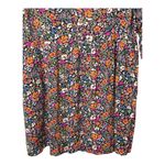 Democracy Floral Print Dress 3/4 Sleeve V Neck Pullover Womens Plus Size 1X Photo 5