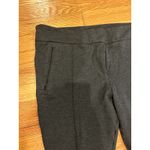 Loft 16 Tall Black Skinny Pant Unique Detail Business Casual Comfy Fit Photo 1
