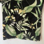 Vintage Y2K Clientele Top Womens Medium Floral Tropical Boho Cottagecore Beachy Black Photo 6