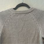 Old Navy womens gray fair isle crewneck knit sweater with sequins size small Photo 7