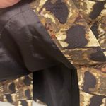 Etcetera Size 8 Womens Wool Silk Blend Printed Skirt Mini Business Casual Luxe Photo 2