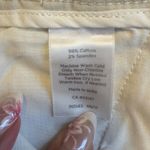 Talbots Petites Khaki Straight Leg Cropped Pants Raw Hem Size 8P Workwear Casual Photo 7