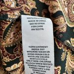 Nanette Lepore  long sleeve Blouse size xl gold brown tan Photo 4